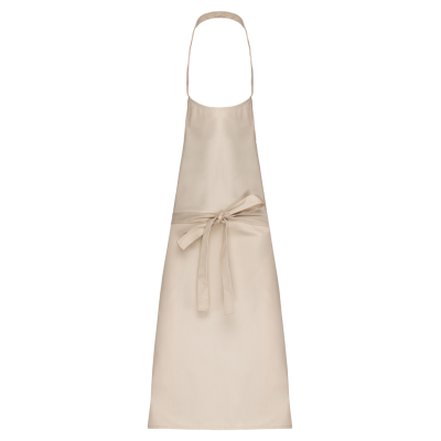 Polycotton apron without pocket